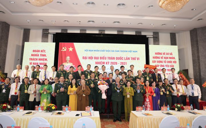 Đại hội Đại biểu toàn quốc Hội Nạn nhân chất độc da cam/dioxin Việt Nam:  HƯỚNG VỀ CƠ SỞ, HƯỚNG VỀ NẠN NHÂN, XÂY DỰNG TỔ CHỨC HỘI ĐÁP ỨNG YÊU CẦU NHIỆM VỤ TRONG TÌNH HÌNH MỚI