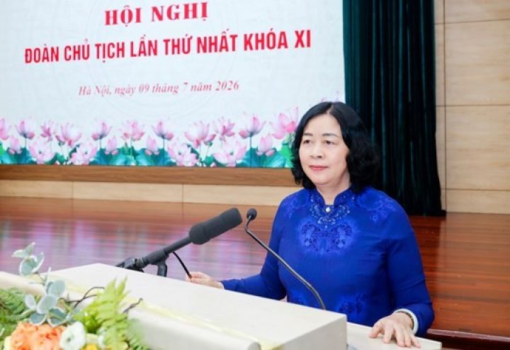 Chủ tịch Bùi Thị Minh Hoài: MTTQ Việt Nam các cấp tiếp tục kiện toàn, vận hành tổ chức bộ máy tinh gọn, hiệu lực, hiệu quả
