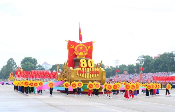 Một số hình ảnh nổi bật trong Đại lễ kỷ niệm 80 năm Quốc khánh nước cộng hòa xã hội chủ nghĩa Việt Nam