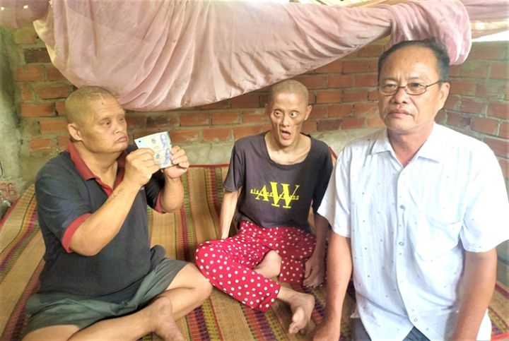 Ông Lê Văn Hai hết lòng với nạn nhân da cam xã Thành Thới A