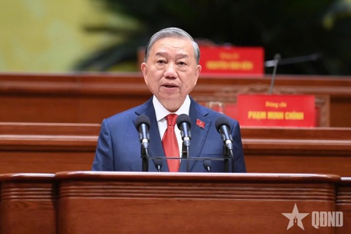 Diễn văn bế mạc Đại hội đại biểu toàn quốc lần thứ XIV của Đảng Cộng sản Việt Nam do Tổng Bí thư Tô Lâm trình bày