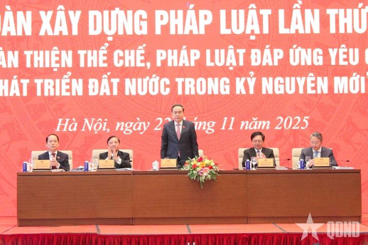 Chủ tịch Quốc hội Trần Thanh Mẫn chủ trì Diễn đàn xây dựng pháp luật lần thứ nhất