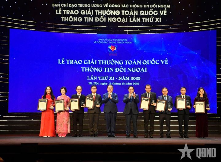 Giải thưởng toàn quốc về thông tin đối ngoại lần thứ XI: Góp phần bảo vệ lợi ích quốc gia, nâng cao vị thế, sức mạnh mềm của đất nước