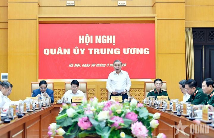Tổng Bí thư Tô Lâm chủ trì Hội nghị Quân ủy Trung ương