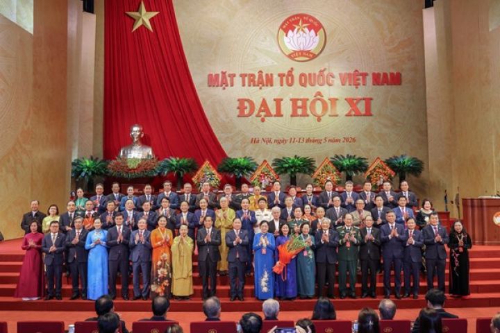 THÔNG CÁO BÁO CHÍ về kết quả Đại hội đại biểu toàn quốc Mặt trận Tổ quốc Việt Nam lần thứ XI, nhiệm kỳ 2026 - 2031