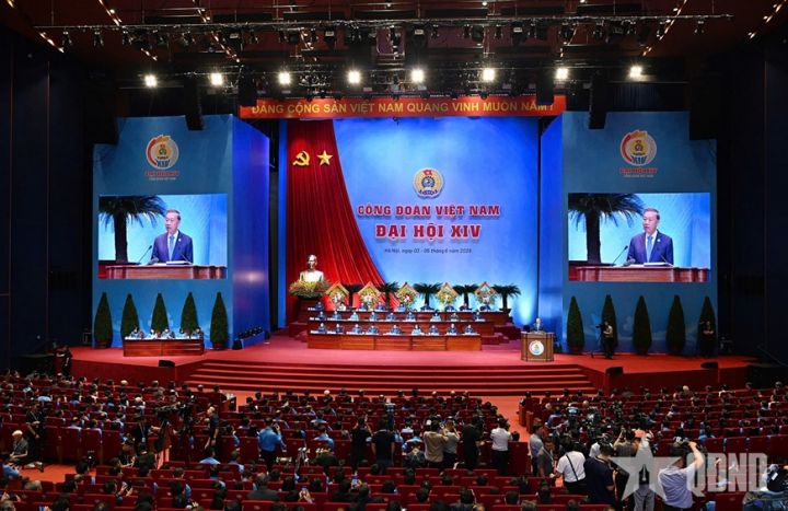 Phát biểu của Tổng Bí thư, Chủ tịch nước Tô Lâm tại Đại hội Công đoàn Việt Nam lần thứ XIV