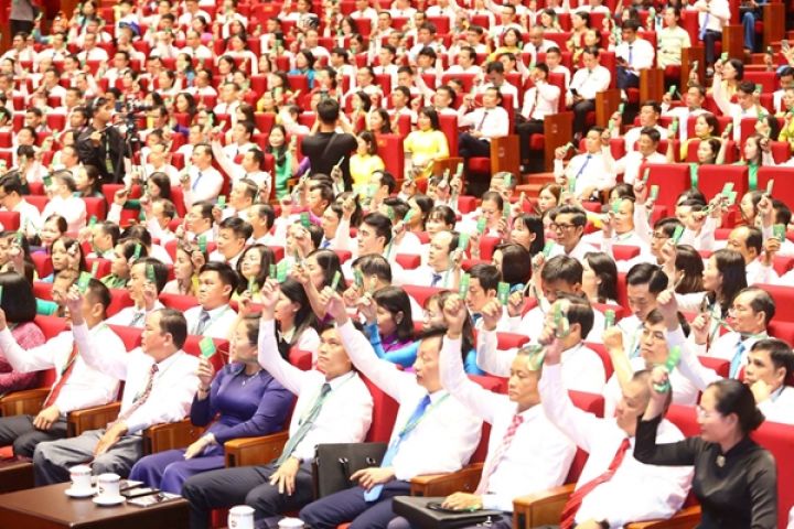 Khai mạc phiên thứ nhất Đại hội đại biểu toàn quốc Hội Nông dân Việt Nam lần thứ IX