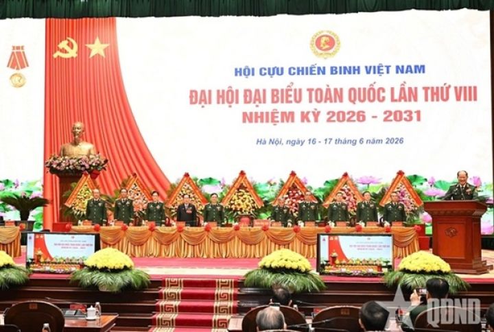 Khai mạc phiên thứ nhất Đại hội đại biểu toàn quốc Hội Cựu chiến binh Việt Nam lần thứ VIII