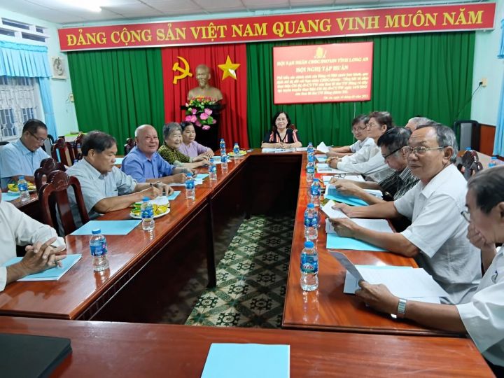 Tỉnh hội Long An: Tập huấn cho cán bộ trên địa bàn thành phố Tân An