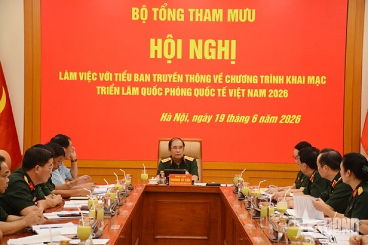 Triển lãm Quốc phòng quốc tế Việt Nam 2026: Sẵn sàng cho lễ khai mạc quy mô lớn với khoảng 2.500 diễn viên