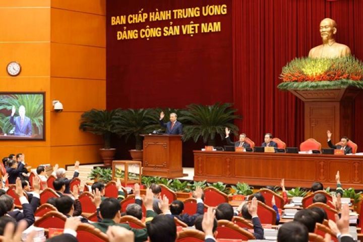Quy định số 206-QĐ/TW của Bộ Chính trị về tổ chức Hội nghị Ban Chấp hành Trung ương Đảng