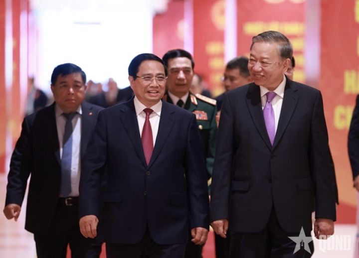 Tổng Bí thư Tô Lâm dự Lễ kỷ niệm 80 năm thành lập Chính phủ