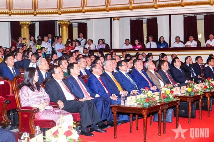 Tổng Bí thư Tô Lâm dự kỷ niệm 80 năm Ngày truyền thống Ngành Văn hóa