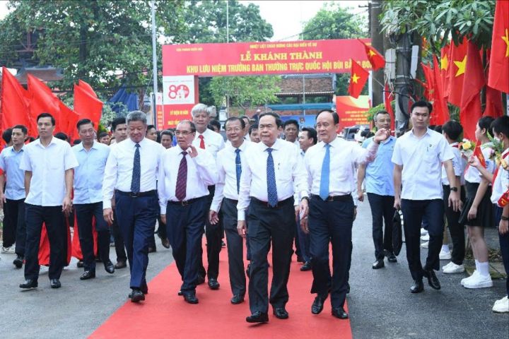 Khánh thành Khu lưu niệm Trưởng ban Thường trực Quốc hội Bùi Bằng Đoàn