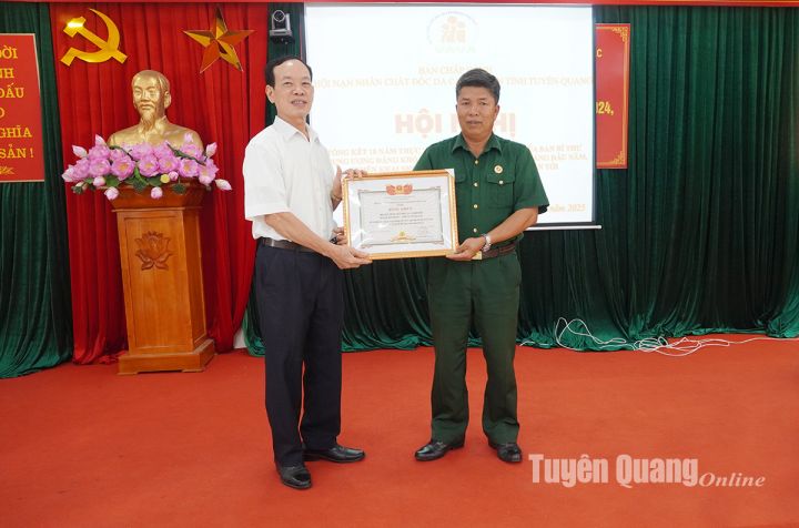 Tăng cường chăm lo, bảo vệ quyền lợi nạn nhân chất độc da cam