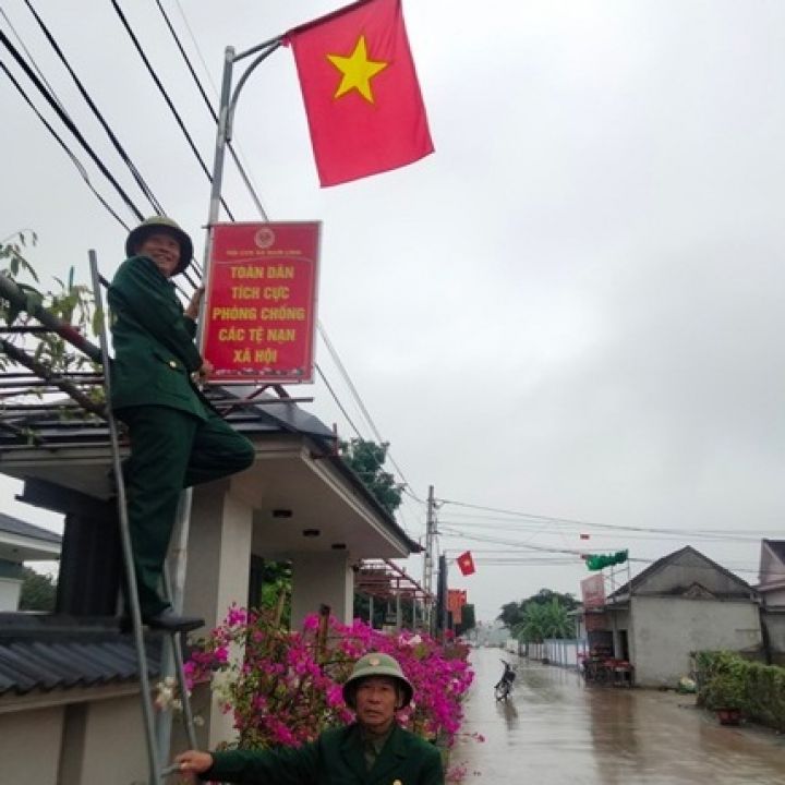 Cựu chiến binh xã Nam Lĩnh với  