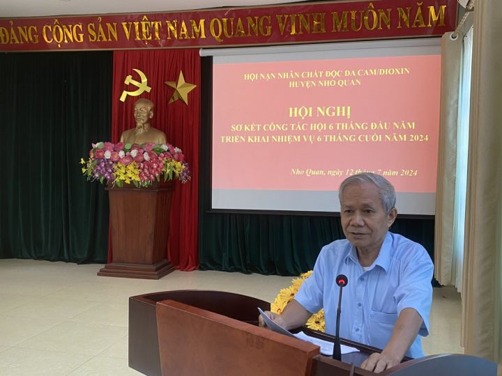 Huyện hội Nho Quan:  Triển khai nhiệm vụ 6 tháng cuối năm 2024