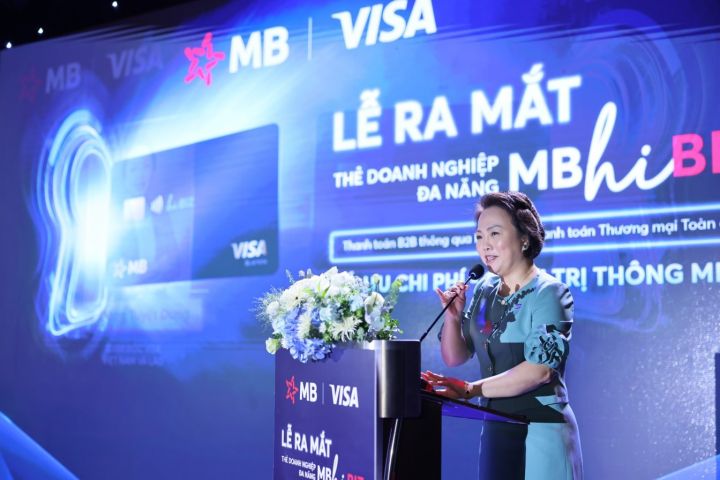 MB giới thiệu thẻ doanh nghiệp MB Hi BIZ thông minh: Quản trị tinh gọn, giao thương quốc tế