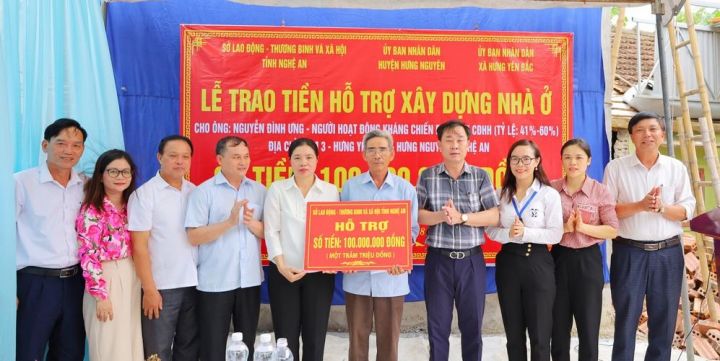 Nghệ An:  Công tác chăm sóc Người có công luôn được chú trọng ở huyện Hưng Nguyên