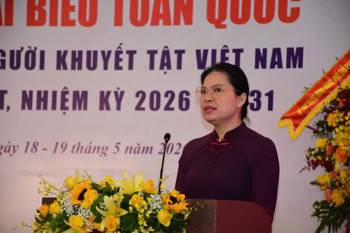 Đại hội đại biểu toàn quốc Hội Bảo trợ người khuyết tật Việt Nam lần thứ Nhất thành công tốt đẹp