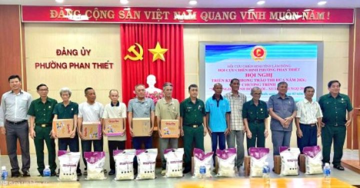 Hội Cựu chiến binh phường Phan Thiết với Phong trào “Cựu chiến binh chung tay xoa dịu nỗi đau da cam”