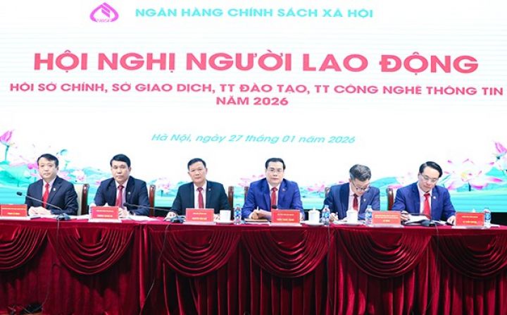 Hội nghị người lao động Trụ sở chính NHCSXH năm 2026