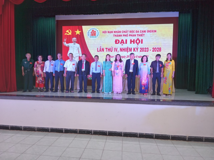 Hội Nạn nhân chất độc da cam/dioxin thành phố Phan Thiết Đại hội nhiệm kỳ 2023-2028   