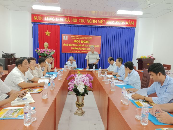 Hội huyện Cù Lao Dung: Tổng  kết công tác năm 2023, phương hướng nhiệm vụ năm 2024