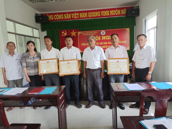 Hội huyện Châu Thành: Tổng  kết công tác năm 2023, phương hướng nhiệm vụ năm 2024