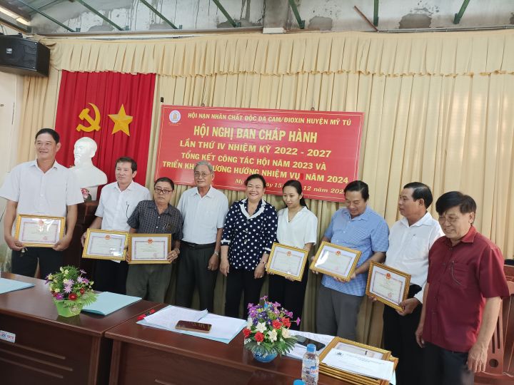 Hội huyện Mỹ Tú: Tổng  kết công tác năm 2023
