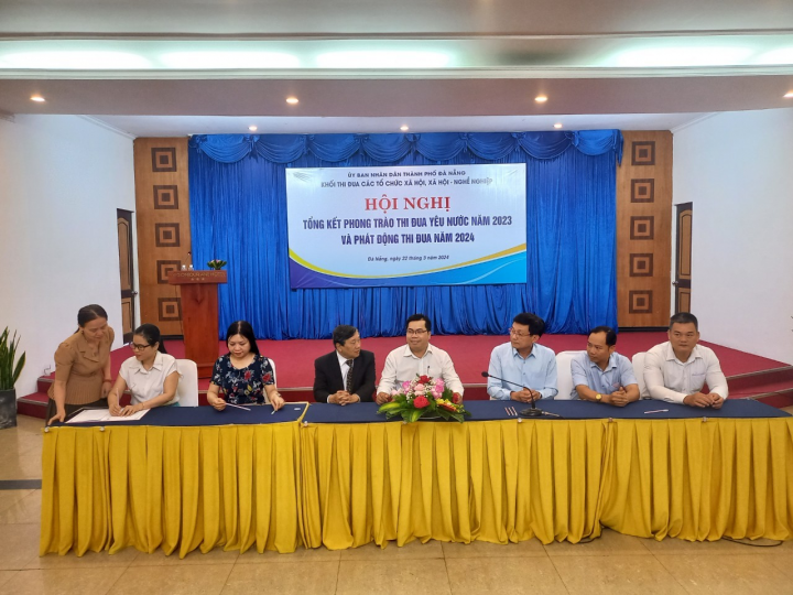 Thành hội Đà Nẵng: Ký kết giao ước thi đua năm 2024