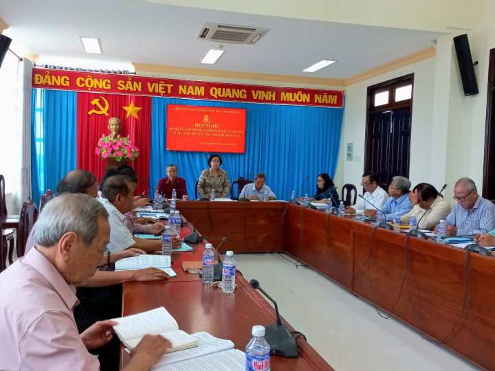 Hội tỉnh Tiền Giang:  Hai Cụm thi đua sơ kết 6 tháng đầu năm 2024   