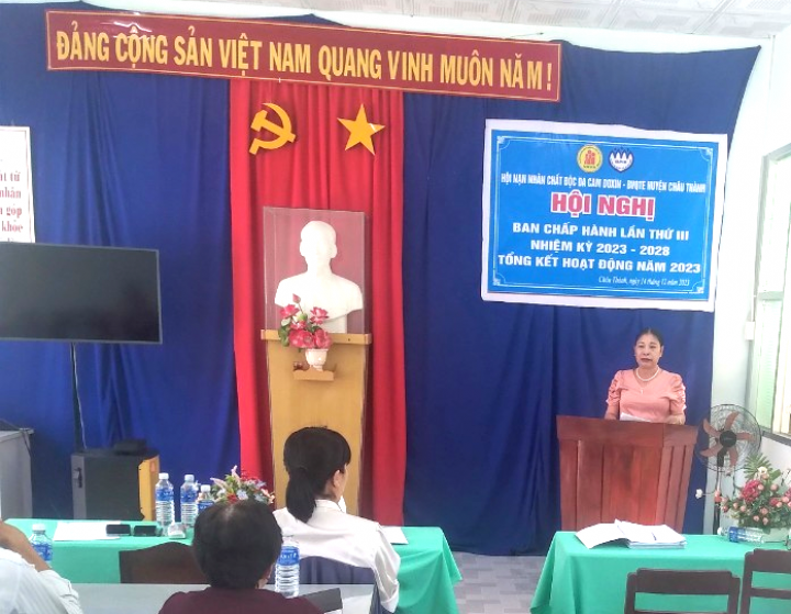 Bến Tre: Hội huyện Châu Thành tổng kết năm 2023