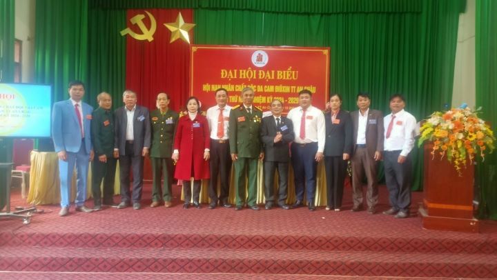 Đại hội điểm Hội NNCĐDC/dioxin thị trấn An Châu, huyện Sơn Động,  nhiệm kỳ 2024 – 2029