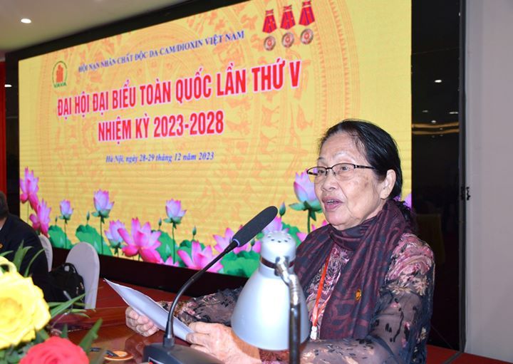 Letter from the 5th Congress of the Vietnam Association for Victims of Agent Orange/dioxin, 2023 - 2028 tenure to its cadres, members and Vietnamese victims of Agent Orange