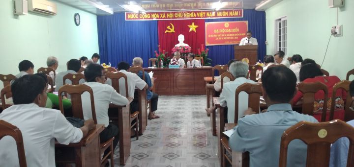 Đại hội Hội NNCĐDC/dioxin huyện Cái Nước, nhiệm kỳ 2023-2028