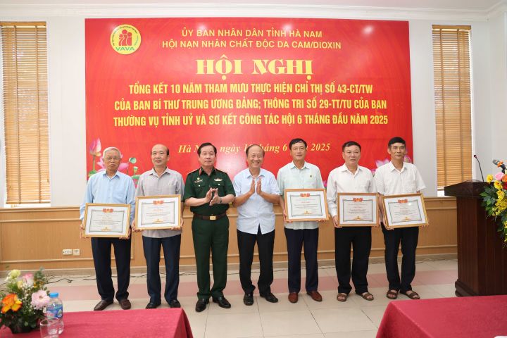 Tỉnh hội Hà Nam tổng kết 10 năm tham mưu thực hiện Chỉ thị 43-CT/TW