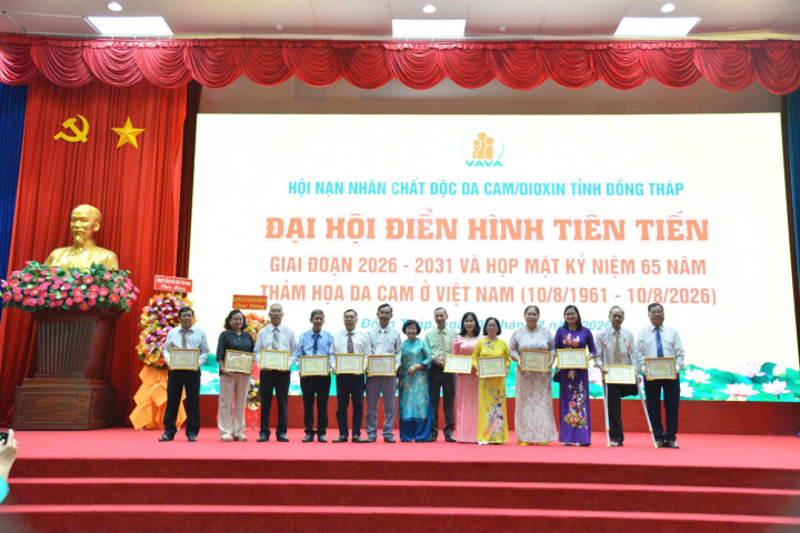 Tỉnh hội Đồng Tháp: Lan tỏa phong trào thi đua, chung tay xoa dịu nỗi đau da cam