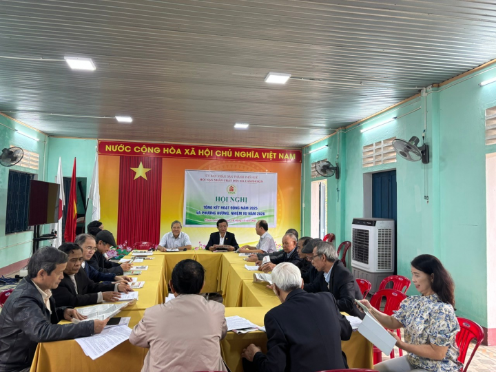 Thành hội Huế: Tổng kết công tác năm 2025 và triển khai nhiệm vụ năm 2026