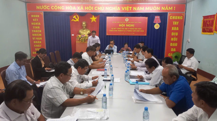 Cà Mau: Hội nghị Ban Chấp hành lần thứ hai, triển khai nhiệm vụ 6 tháng cuối năm 2026