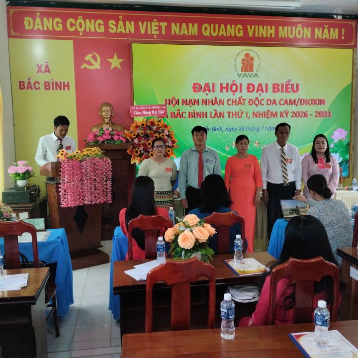 Đại hội Hội Nạn nhân chất độc da cam/dioxin xã Bắc Bình nhiệm kỳ 2026-2031 thành công tốt đẹp