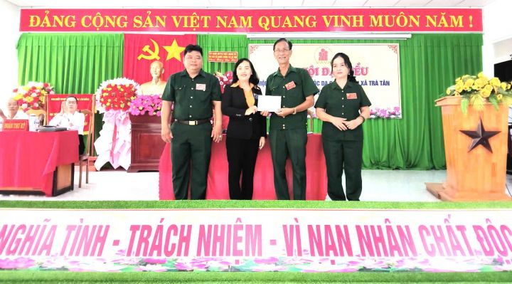 Đại hội Hội Nạn nhân chất độc da cam/dioxin 2 xã Trà Tân và Bắc Ruộng, tỉnh Lâm Đồng thành công tốt đẹp