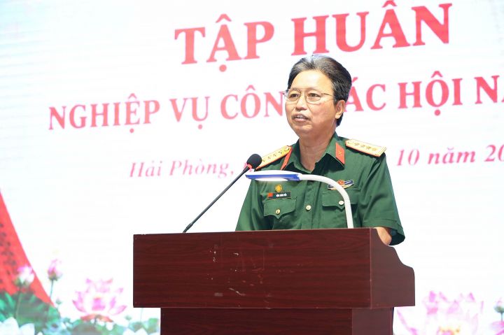 HỘI NẠN NHÂN CHẤT ĐỘNG DA CAM/ DIOXIN THÀNH PHỐ HẢI PHÒNG TỔ CHỨC TẬP HUẤN NGHIỆP VỤ CÔNG TÁC HỘI