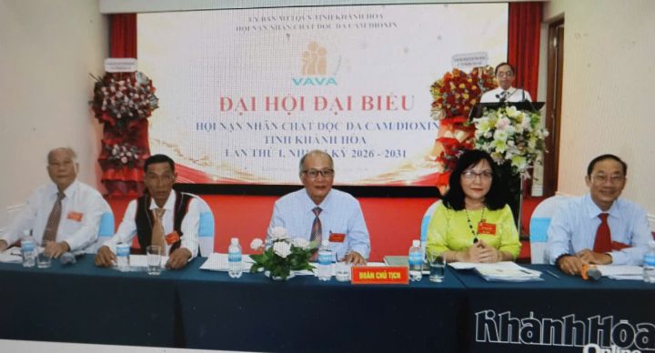Đại hội đại biểu Hội Nạn nhân chất độc da cam/dioxin tỉnh Khánh Hòa lần thứ I, nhiệm kỳ 2026 - 2031