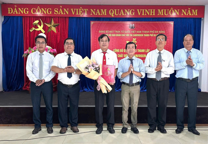 Thành lập Chi bộ Hội Nạn nhân chất độc da cam/dioxin thành phố Đà Nẵng