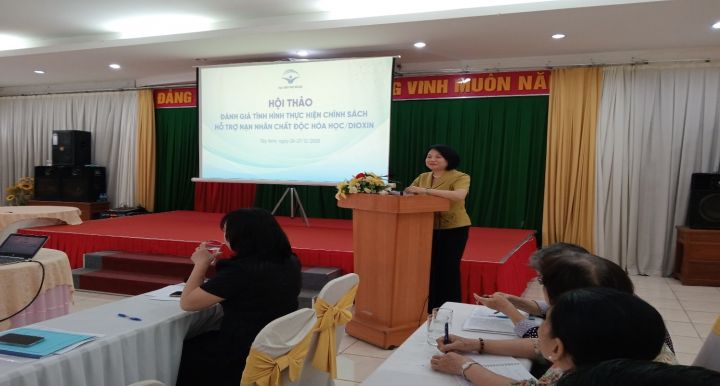 Hội thảo đánh giá việc thực hiện chính sách hỗ trợ nạn nhân chất độc hóa học/dioxin năm 2025