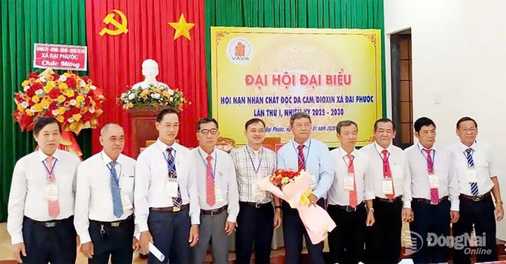 Đại hội đại biểu Hội Nạn nhân chất độc da cam/dioxin xã Đại Phước lần thứ I