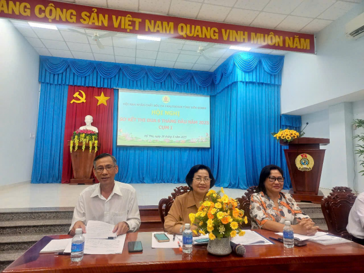 Tỉnh hội Tiền Giang:  Sơ kết 6 tháng đầu năm 2025 tại 2 Cụm thi đua