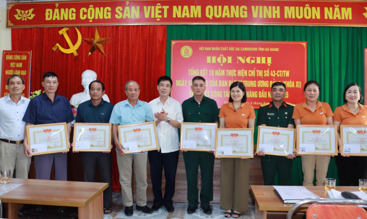 Tỉnh hội Hà Giang: Tổng kết 10 năm thực hiện Chỉ thị số 43/CT-TW ngày 14/5/2015 của Ban Bí thư           