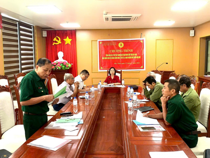 Tỉnh hội Bắc Ninh: Khảo sát, thu thập thông tin hội viên, nạn nhân chất độc da cam phục vụ xây dựng cơ sở dữ liệu và đẩy mạnh hoạt động chăm sóc nạn nhân